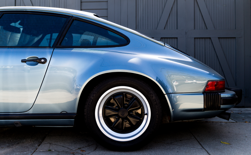 There is no shortage of old 911s in immaculate shape in this town.